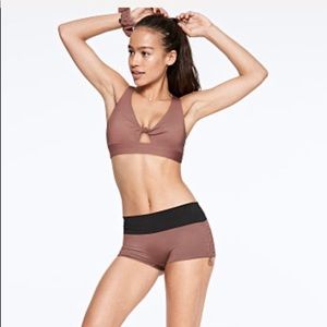 Pink GYM to swim shorts